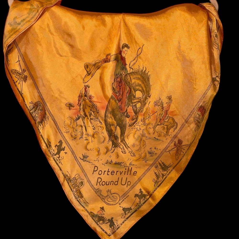 Vintage Porterville Round Up Scarf